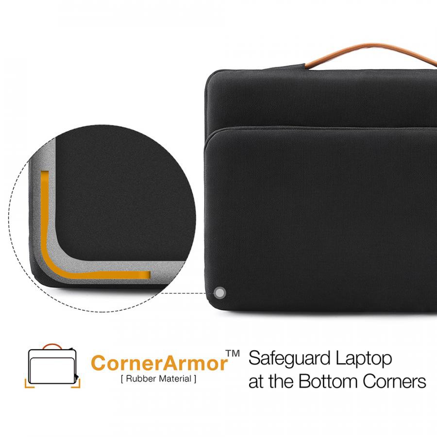 Túi Chống Sốc Tomtoc (USA) Briefcase Macbook Pro 16'' - Black (A14-E02H)