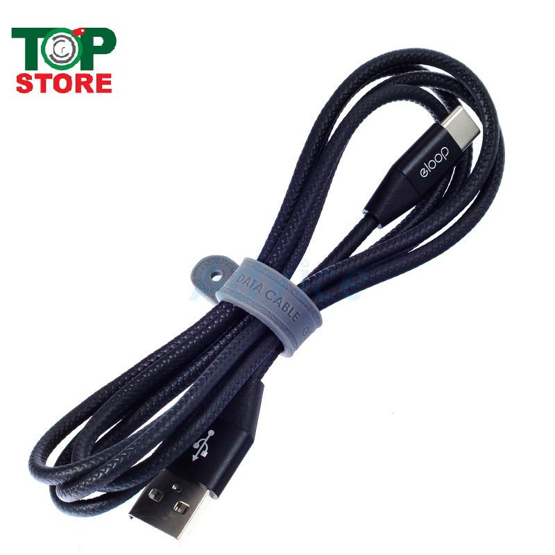 Cáp Sạc Eloop S33 USB-A To Type-C Dài 1M2