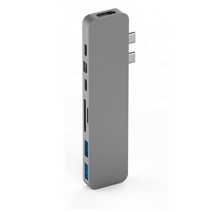 Cổng Chuyển HyperDrive PRO 8-in-2 Hub For USB-C MacBook Pro 2016/ 2017/ 2018 (GN28D)