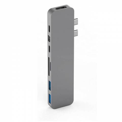 Cổng Chuyển HyperDrive PRO 8-in-2 Hub For USB-C MacBook Pro 2016/ 2017/ 2018 (GN28D)