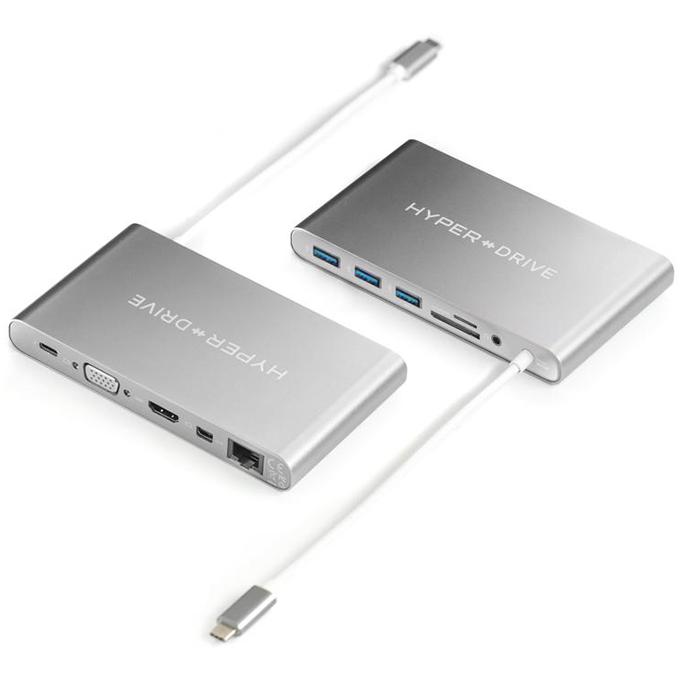 Cổng Chuyển Hyperdrive Ultimate 11-in-1 USB-C Hub For MacBook Pro/PC & Devices (GN30) 