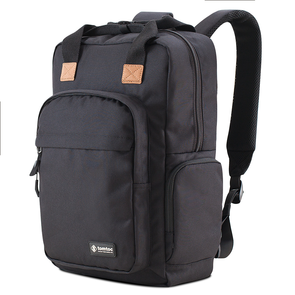 Balo Tomtoc (USA) Daily Backpack For Ultrabook 15’/22L- Black (A60-E01D)