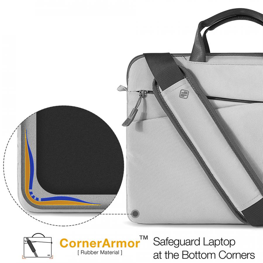 Túi Xách Tomtoc (USA) Messenger Bags Macbook 13'' - Gray (A45-C01G)
