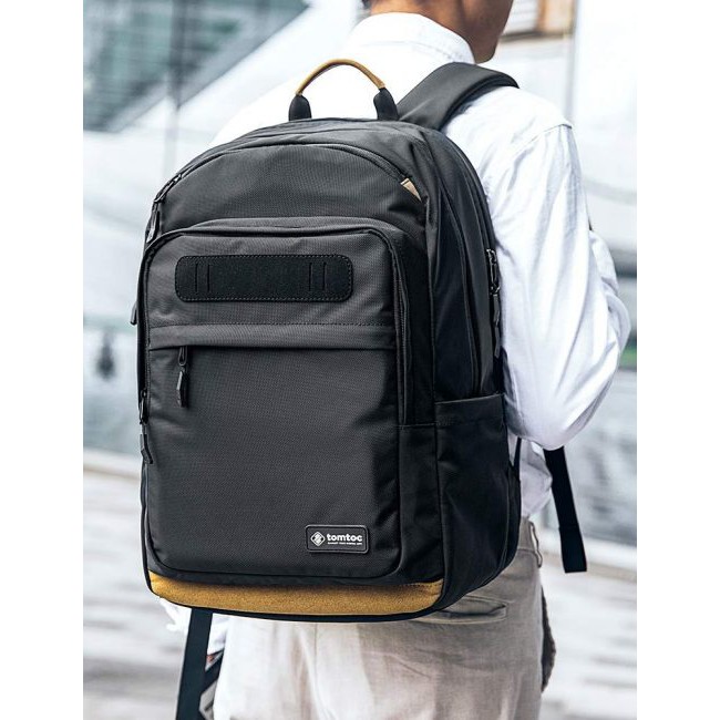 Balo Tomtoc (USA) Travel Backpack For Ultrabook 15’'/22L - Black (A76-E01D)