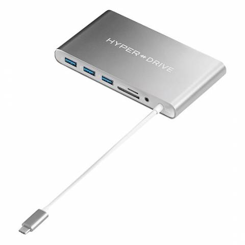 Cổng Chuyển Hyperdrive Ultimate 11-in-1 USB-C Hub For MacBook Pro/PC & Devices (GN30) 