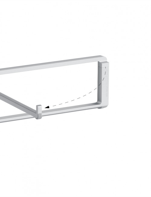 Đế Tản Nhiệt Rain Design (USA) mBAR Pro Foldable Laptop - Silver (10082)