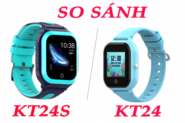 So sánh đồng hồ định vị mới nhất Wonlex KT24 và Wonlex KT24S