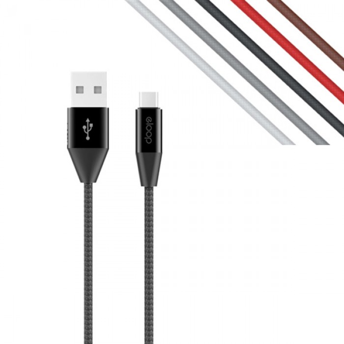 Cáp Sạc Eloop S33 USB-A To Type-C Dài 1M2