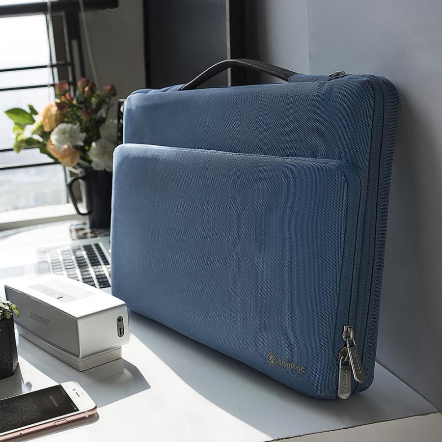 Túi Xách Chống Sốc Tomtoc (USA) Briefcase Macbook Pro 13” - Blue (A14-B02B01)