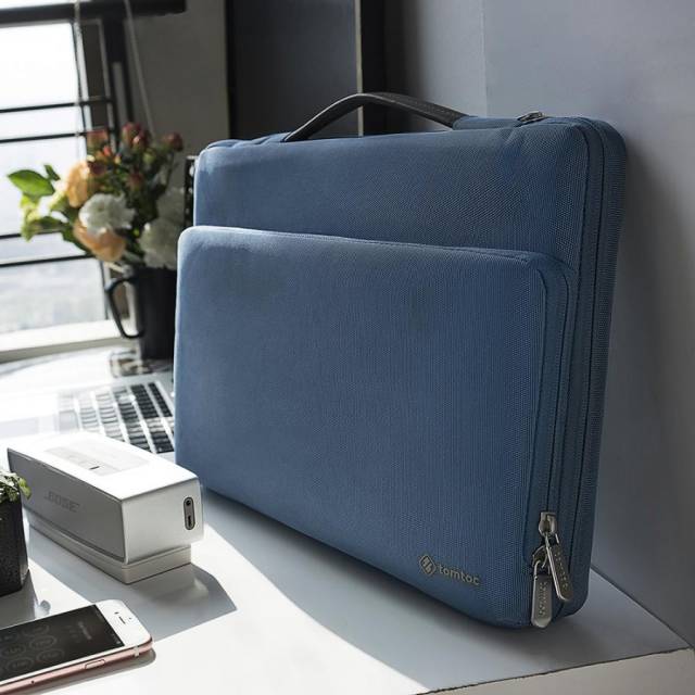 Túi Chống Sốc Tomtoc (USA) Briefcase Macbook Pro 15'' - Blue (A14-D01B)