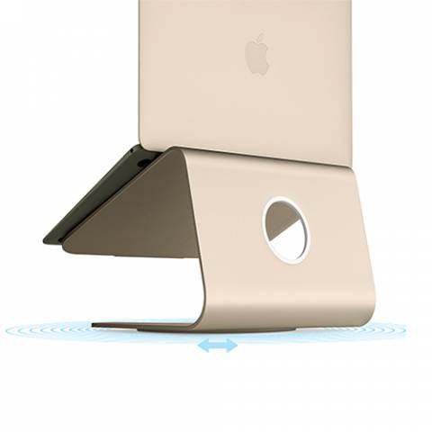 Đế Tản Nhiệt Rain Design (USA) MStand Laptop 360 - Gold (10073)