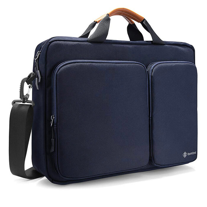 Túi Đeo TOMTOC (USA) 360* Shoulder Bags MacBook Pro 13'' - Dark Blue (A42-C01B01)