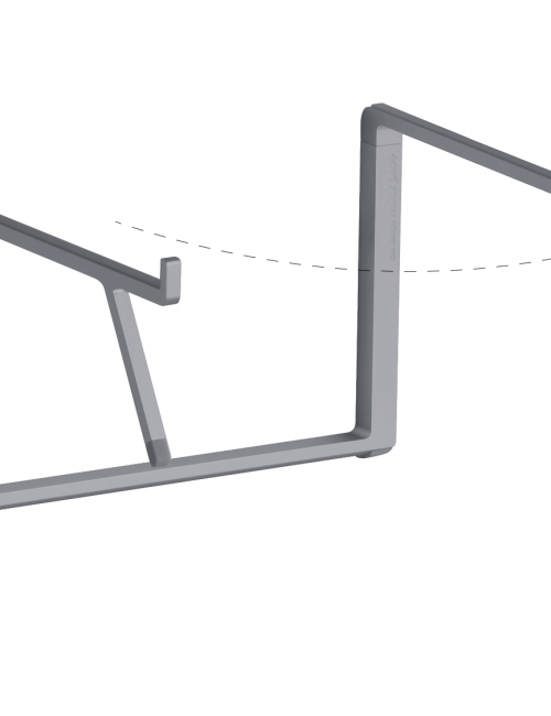 Đế Rain Design (USA) mBAR Pro Plus Foldable Laptop - Space Gray (10085)
