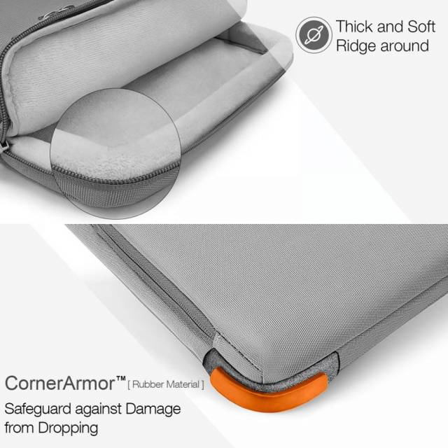 Túi Tomtoc (USA) Briefcase  Macbook Pro 15” - Gray (A14-D01G)