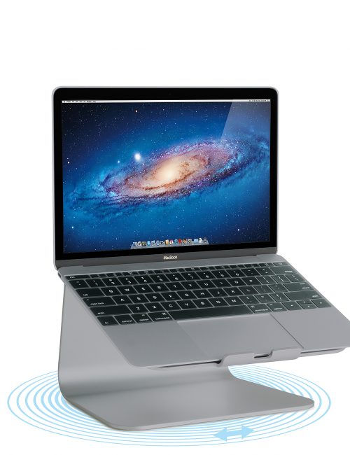 Đế Tản Nhiệt Rain Design (USA) MStand Laptop 360 - Space Gray (10074)