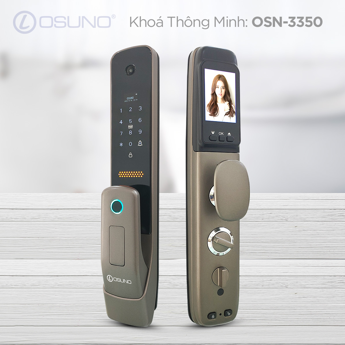 Khóa Điện Tử Mở Bằng WIFI OSN-3350