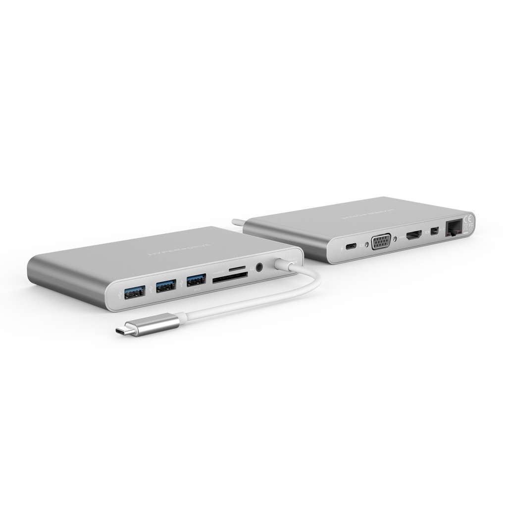 Cổng Chuyển Hyperdrive Ultimate 11-in-1 USB-C Hub For MacBook Pro/PC & Devices (GN30) 