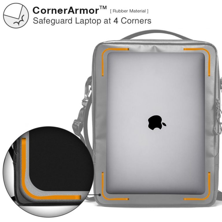 Túi Đeo Chéo Tomtoc (USA) Urban Codura Shoulder Bags For Ultrabook 15 '' Black (H14-E02D)