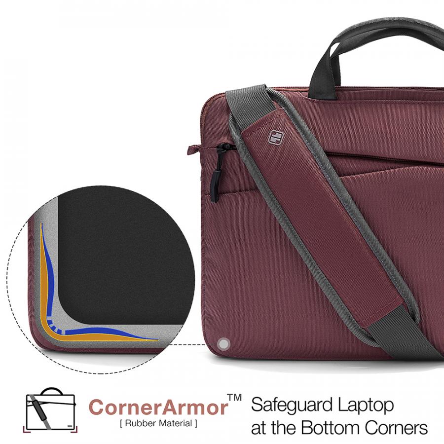 Túi Xách Tomtoc (USA) Messenger Bags Macbook 13'' - Dark Red (A45-C01R)