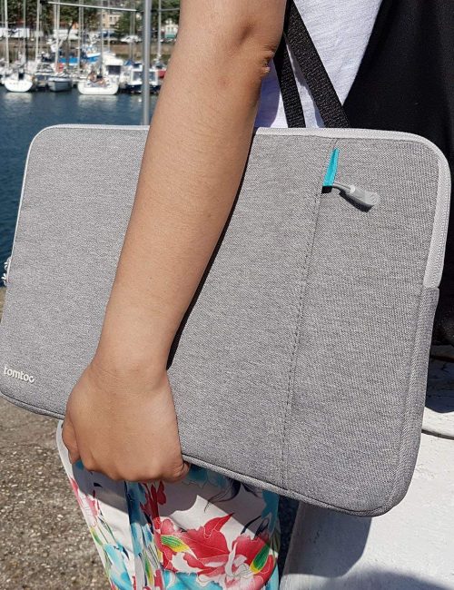 Túi Tomtoc (USA) 360° Protective Macbook Air/Pro Retina 13"- Gray (A13-C01G)