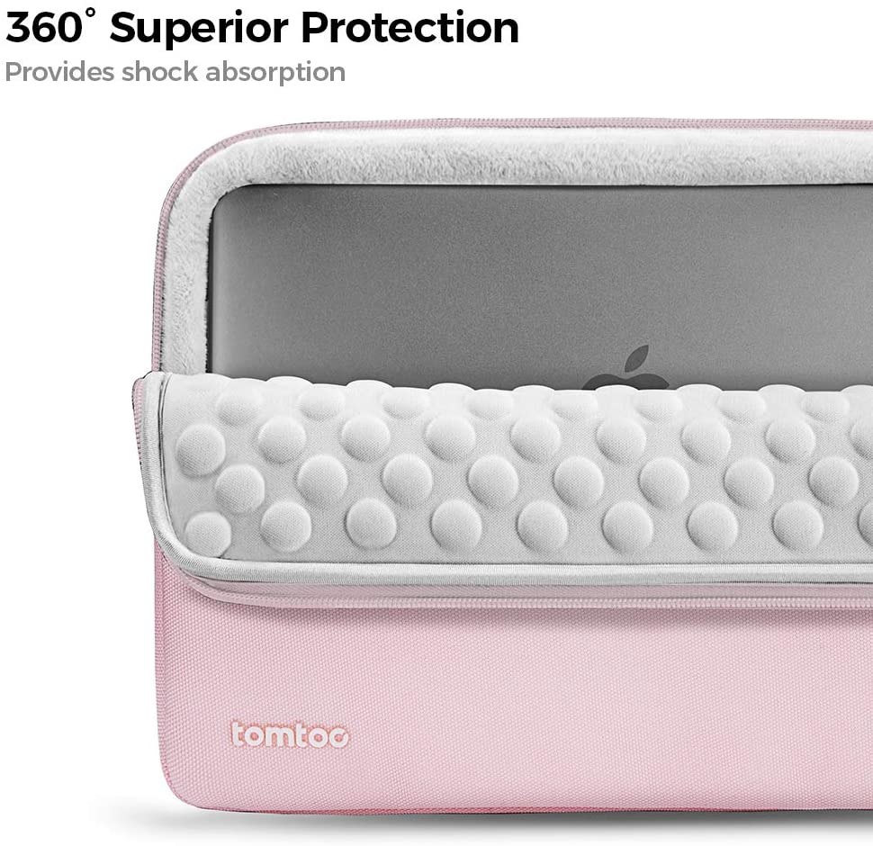 Túi Chống Sốc Tomtoc (Usa) 360° Protective Macbook Pro 14″ Pink A13-D2C1