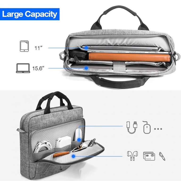 Túi Xách Tomtoc (USA) Briefcase For Ultrabook 15'' Gray- A50-E01G