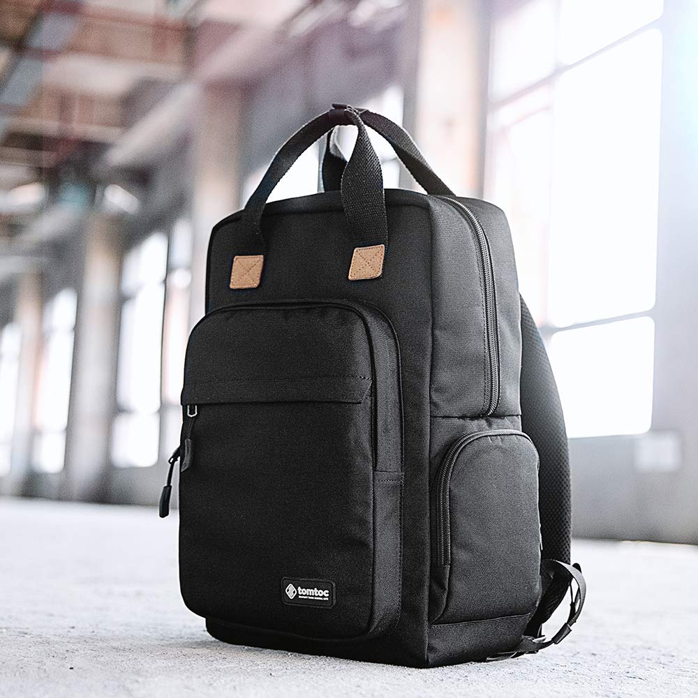 Balo Tomtoc (USA) Daily Backpack For Ultrabook 15’/22L- Black (A60-E01D)