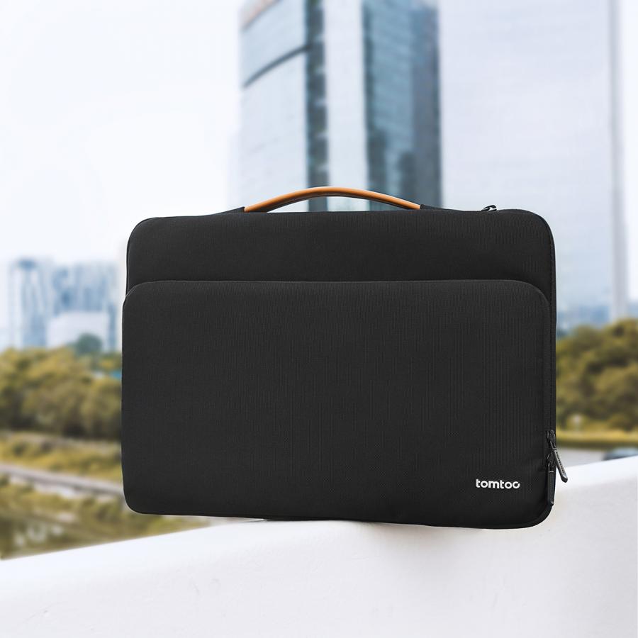 Túi Chống Sốc Tomtoc (USA) Briefcase Macbook Pro 15'' - Black (A14-D01H)