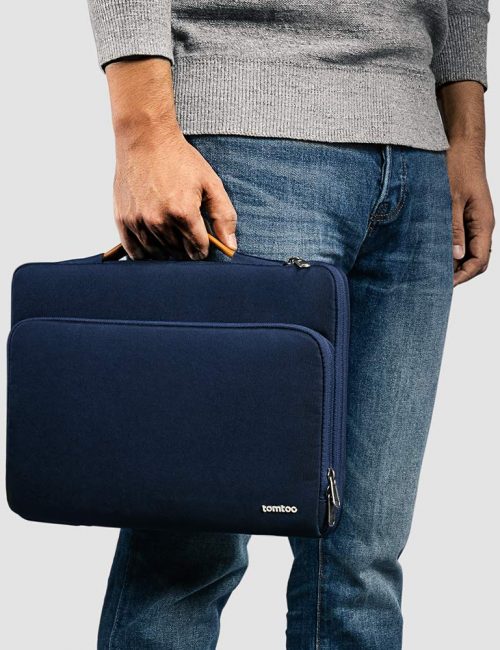 Túi Chống Sốc Tomtoc (USA) Briefcase Macbook Pro 15'' - Blue (A14-D01B)