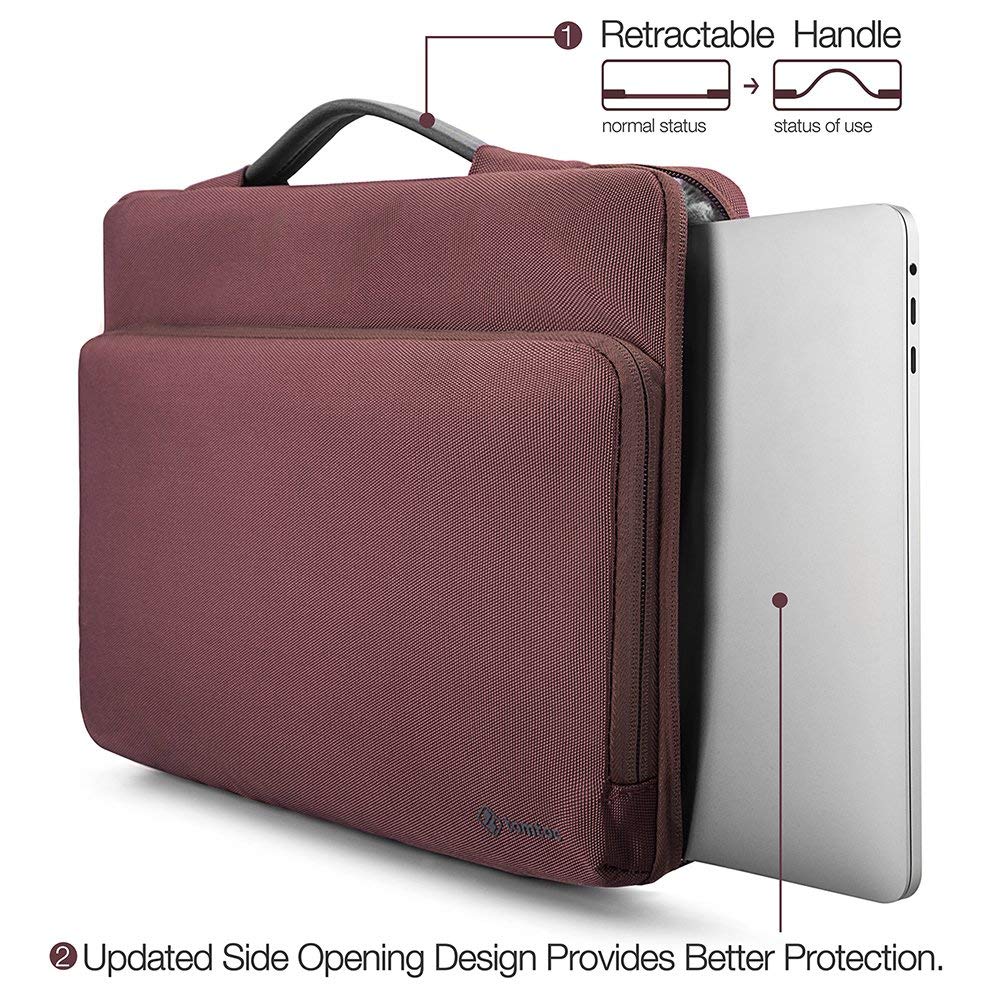 Túi Xách Tomtoc (USA) Messenger Bags Macbook 13'' - Dark Red (A45-C01R)