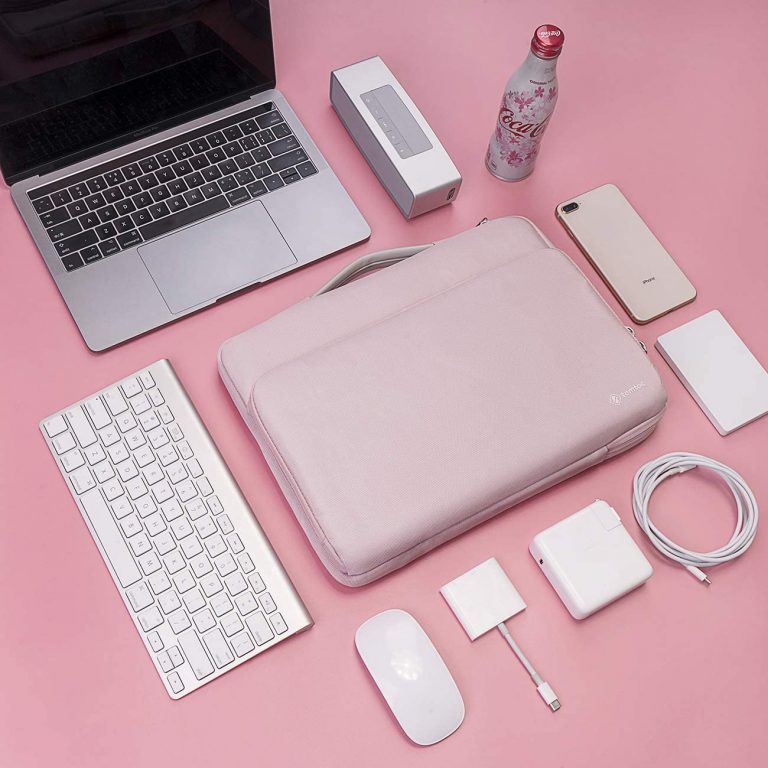 Túi Xách Chống Sốc Tomtoc (USA) Briefcase Macbook Pro/Air 13” New Pink (A14-B02C)