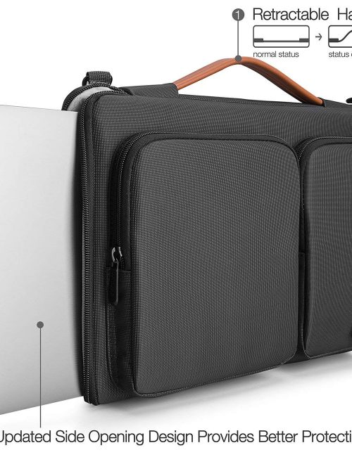 Túi Đeo TOMTOC (USA) 360* Shoulder Bags MacBook 15'' - Black (A42-E02D)