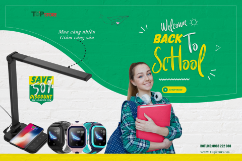 Back to school: Sale upto 58%, mua càng nhiều giảm càng sâu, quà siêu ngầu