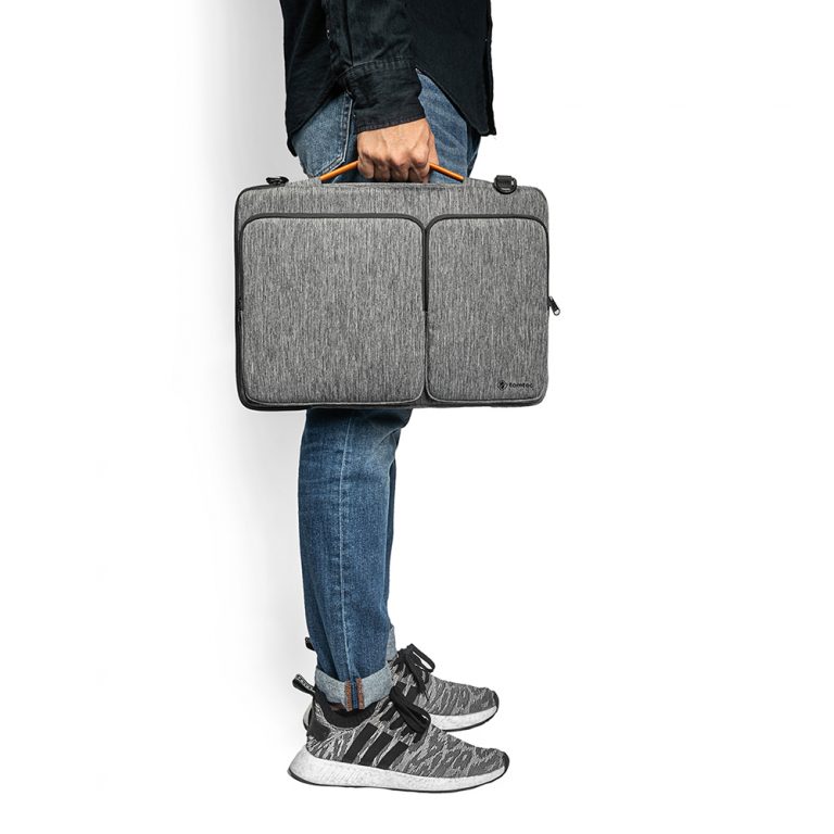 Túi Đeo TomToc (USA) 360* Shoulder Bags MacBook Pro 13'' New/ MacBook Air13'' 2019 Gray- A42-C02G