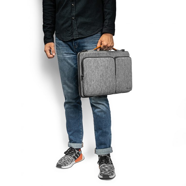 Túi Đeo TomToc (USA) 360* Shoulder Bags MacBook Pro 13'' New/ MacBook Air13'' 2019 Gray- A42-C02G