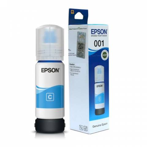 Mực in Epson 001 Cyan Ink Bottle (C13T03Y200)- Chính Hãng