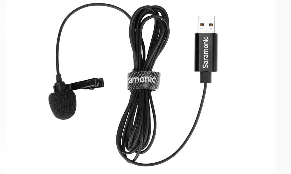 Microphone Saramonic Lavalier 6M USB cho PC & MAC (SR-ULM10L) Chính Hãng