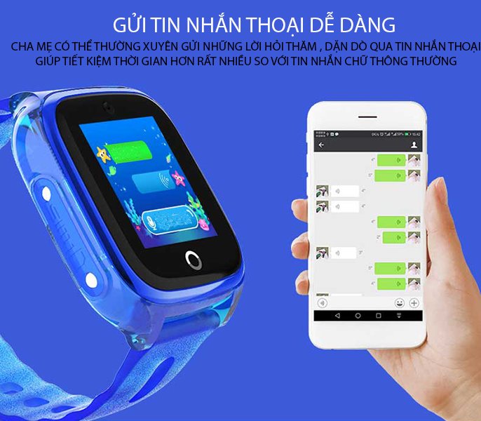 Gửi tin nhắn thoại thuận tiện