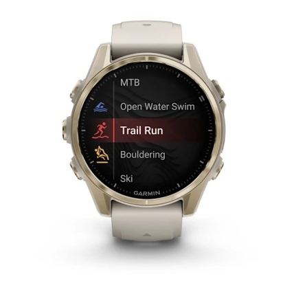 Đồng Hồ Garmin Fenix 8 Sapphire AMOLED Thép 43mm Chính Hãng