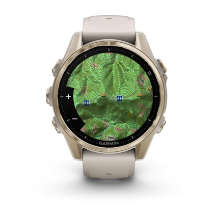 Đồng Hồ Garmin Fenix 8 Sapphire AMOLED Thép 43mm Chính Hãng