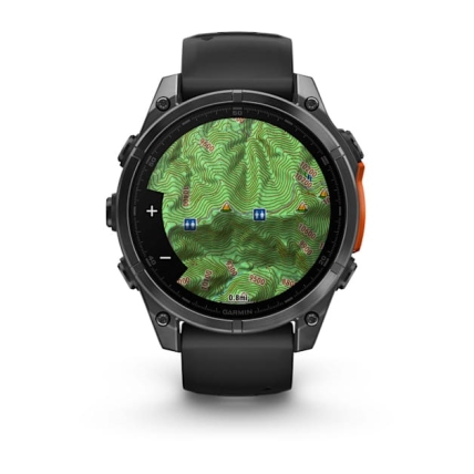 Đồng Hồ Garmin Fenix 8 AMOLED Thép 47mm Chính Hãng