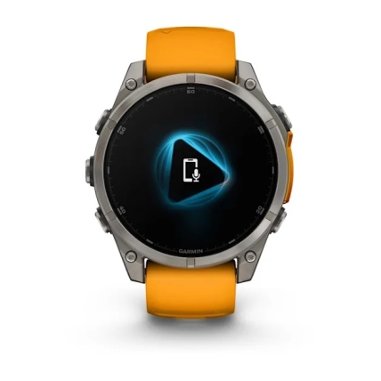 Đồng Hồ Garmin Fenix 8 Sapphire AMOLED Titanium 47mm Chính Hãng