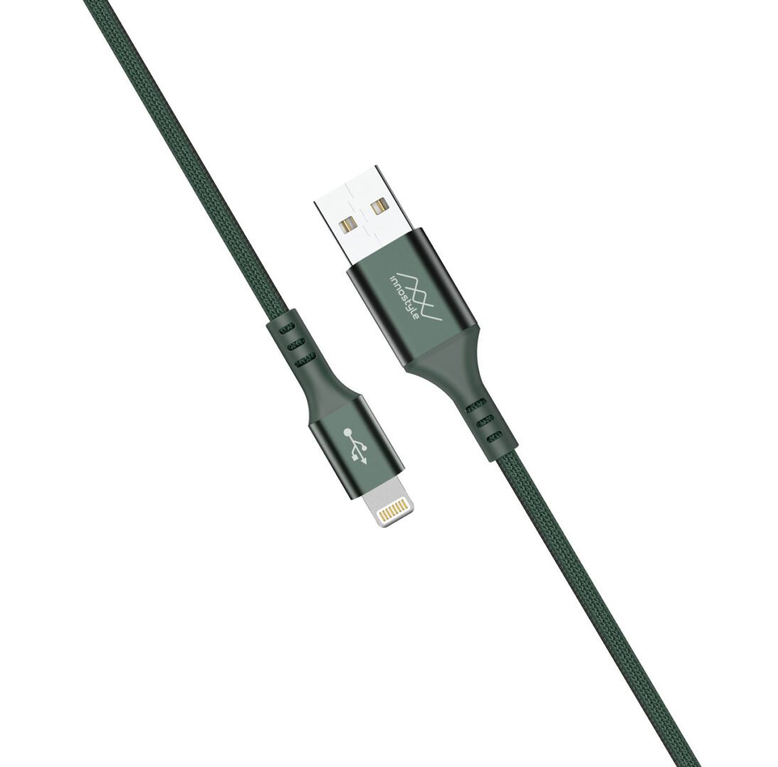Cáp Innostyle Duraflex USB-A To Lightning MFi Dài 1.5M (IAL150) 