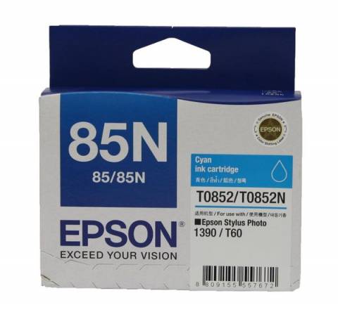 Mực in Màu Epson 85N- Hộp Mực Máy In Epson 1390 / T60 - Chính Hãng
