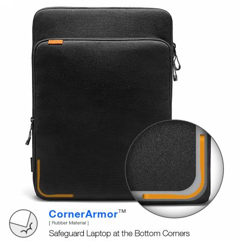 Túi Tomtoc (USA) 360° Protection Premium Macbook Pro/Air 15'' New - Black (H13-E01D/ H13-E02D)    