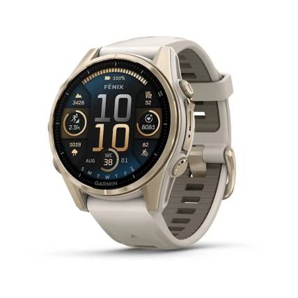 Đồng Hồ Garmin Fenix 8 Sapphire AMOLED Thép 43mm Chính Hãng