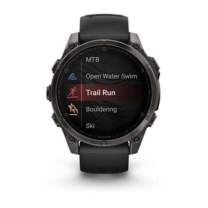 Đồng Hồ Garmin Fenix 8 Sapphire AMOLED Titanium 47mm Chính Hãng