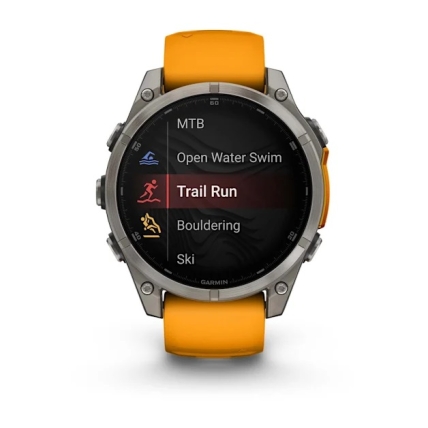 Đồng Hồ Garmin Fenix 8 Sapphire AMOLED Titanium 47mm Chính Hãng