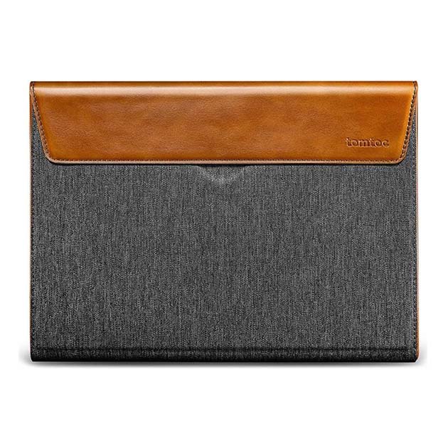 Túi Tomtoc (USA) Premium Leather For Macbook Pro 15″ - Gray (H15-E02Y)