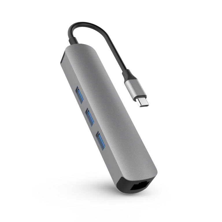 Cổng Chuyển HyperDrive 4K HDMI 6-in-1 USB-C Hub For MacBook/Ultrabook & USB-C Devices (HD233B)